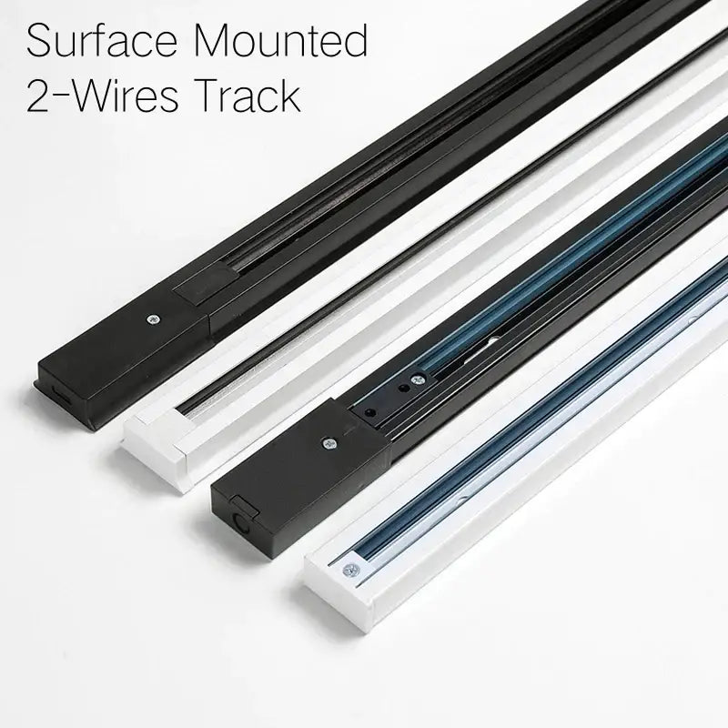 DecorBites™ Aluminum Track Rail LED Ceiling Spotlight Linear Track Lighting System.