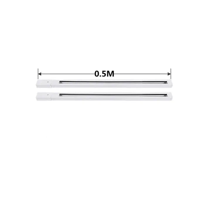 DecorBites™ Aluminum Track Rails for LED Spotlights with T-L Connector