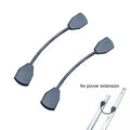 DecorBites™ Aluminum Track Rails for LED Spotlights with T-L Connector