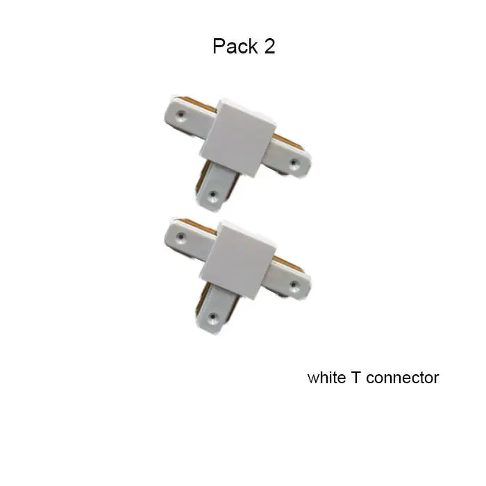 DecorBites™ Aluminum Track Rails for LED Spotlights with T-L Connector