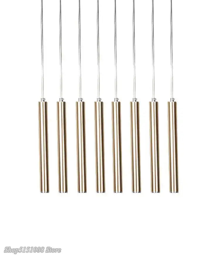 DecorBites™ Aluminum Tube Pendant Light for Dining Room and Kitchen Home Decor