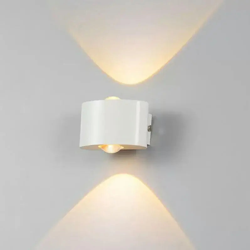 DecorBites™ Aluminum Wall Lamps: Bedside & Living Room Lighting Fixture, Warm/Cool Light, AC85-260V
