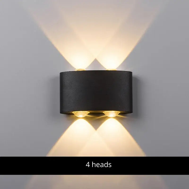 DecorBites™ Aluminum Wall Lamps: Bedside & Living Room Lighting Fixture, Warm/Cool Light, AC85-260V