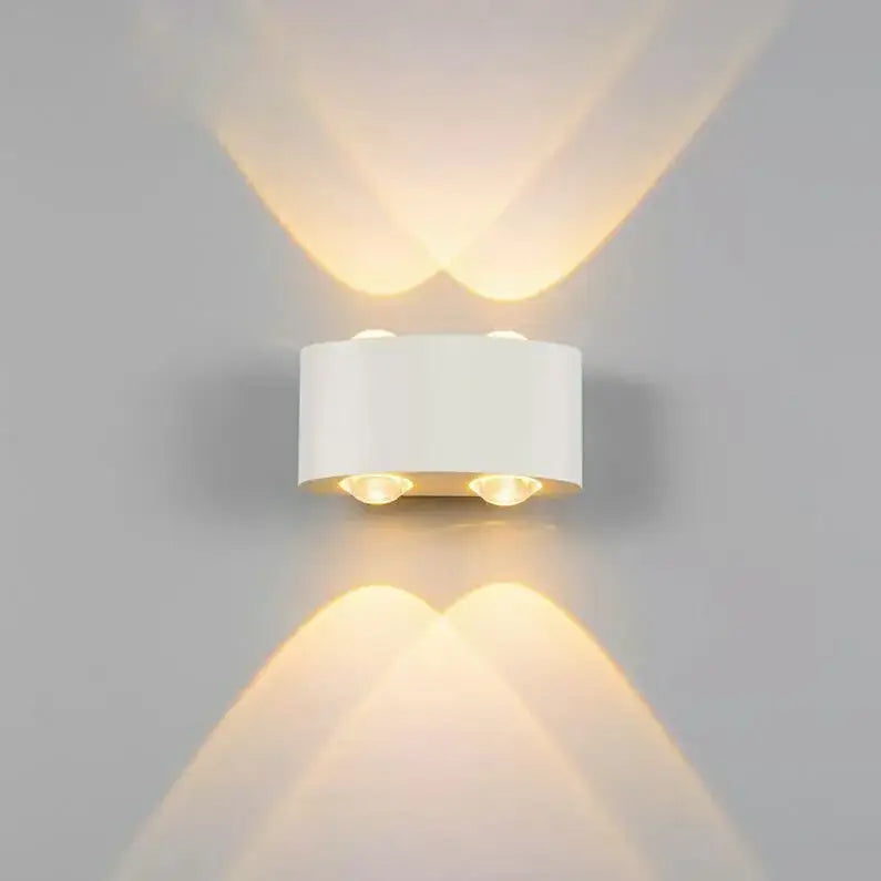DecorBites™ Aluminum Wall Lamps: Bedside & Living Room Lighting Fixture, Warm/Cool Light, AC85-260V