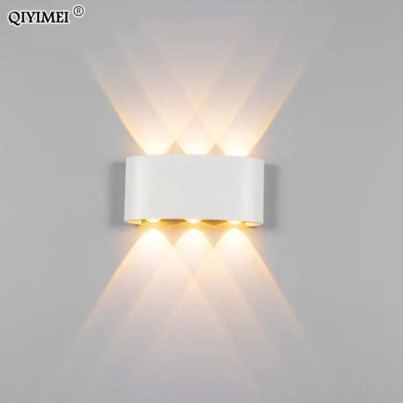 DecorBites™ Aluminum Wall Lamps: Bedside & Living Room Lighting Fixture, Warm/Cool Light, AC85-260V