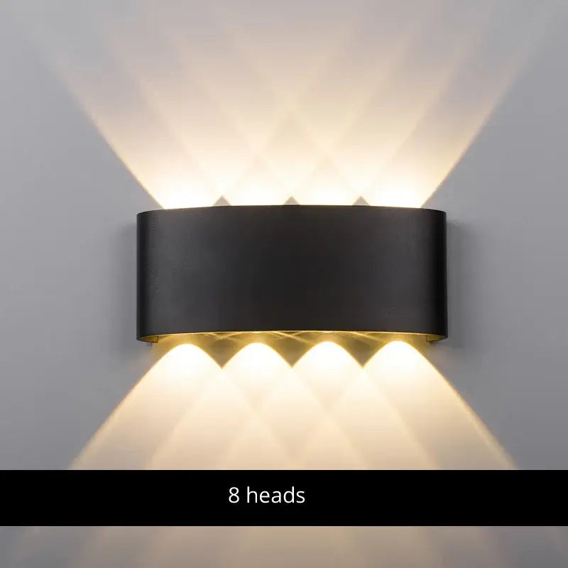 DecorBites™ Aluminum Wall Lamps: Bedside & Living Room Lighting Fixture, Warm/Cool Light, AC85-260V
