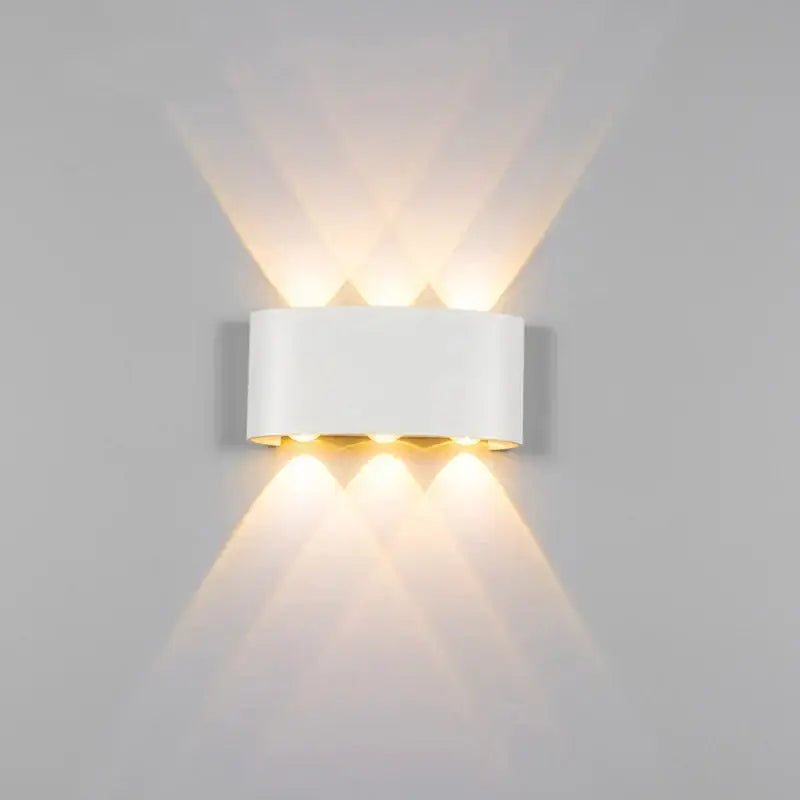 DecorBites™ Aluminum Wall Lamps: Bedside & Living Room Lighting Fixture, Warm/Cool Light, AC85-260V