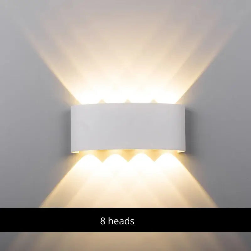 DecorBites™ Aluminum Wall Lamps: Bedside & Living Room Lighting Fixture, Warm/Cool Light, AC85-260V