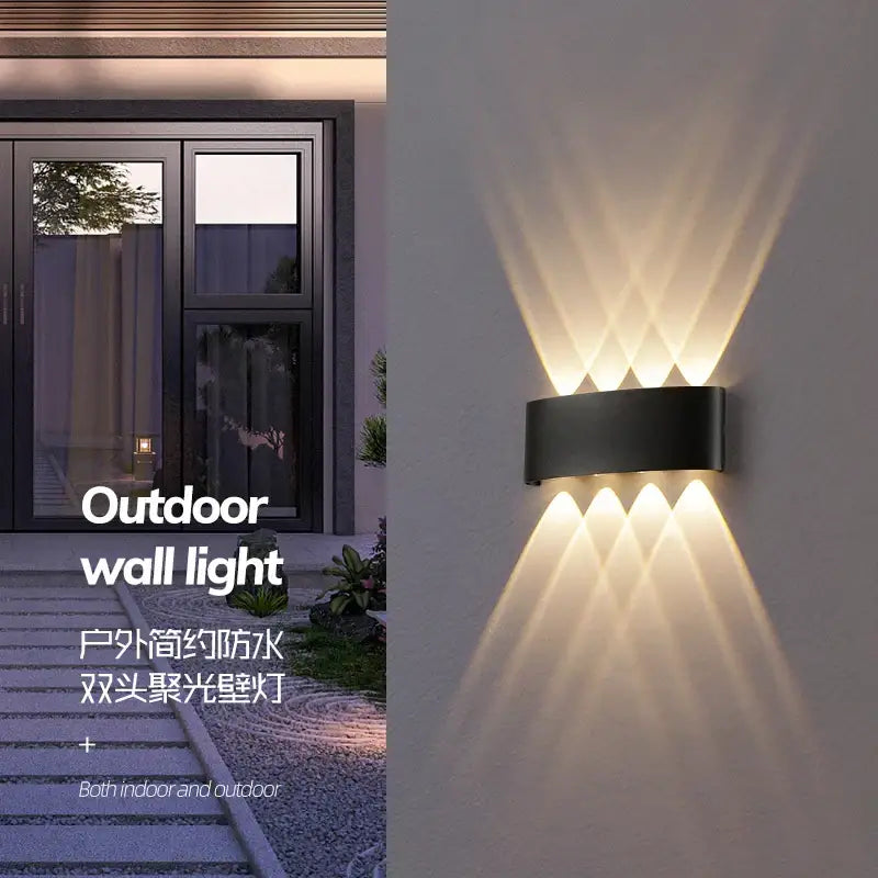 DecorBites™ Aluminum Wall Lamps: Bedside & Living Room Lighting Fixture, Warm/Cool Light, AC85-260V