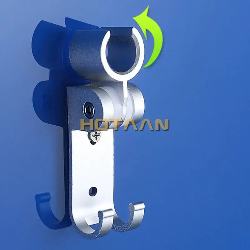 DecorBites™ Aluminum Wall Mounted Hand Shower Holder Hook Bracket HIldr DecorBites™