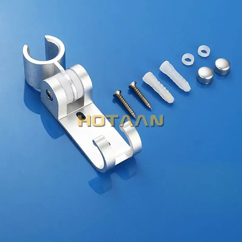 DecorBites™ Aluminum Wall Mounted Hand Shower Holder Hook Bracket HIldr DecorBites™