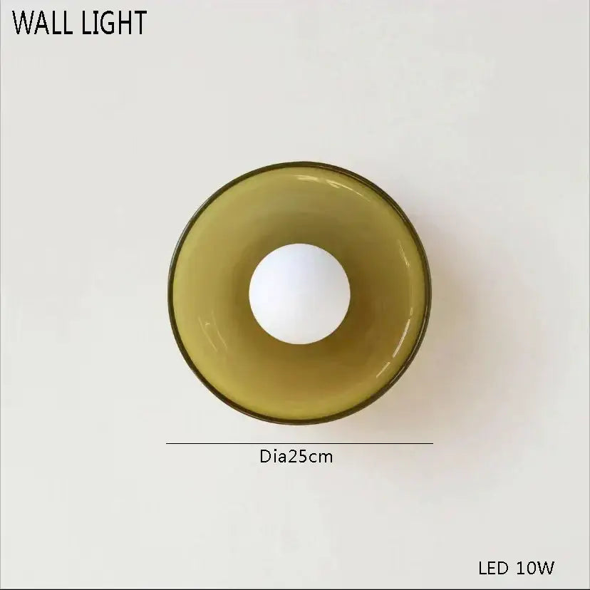 DecorBites™ Amber Glass Ceiling Chandelier for Elegant Living Room Decor.