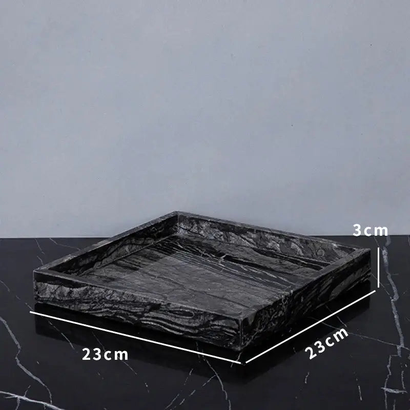 DecorBites™ Ancient Wood Grain Marble Bathroom Set with Luxury Accessories