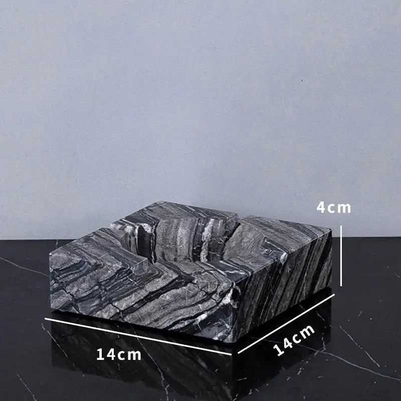 DecorBites™ Ancient Wood Grain Marble Bathroom Set with Luxury Accessories