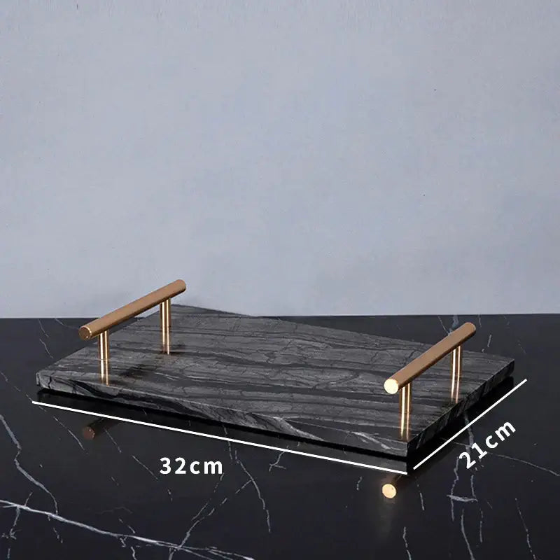 DecorBites™ Ancient Wood Grain Marble Bathroom Set with Luxury Accessories