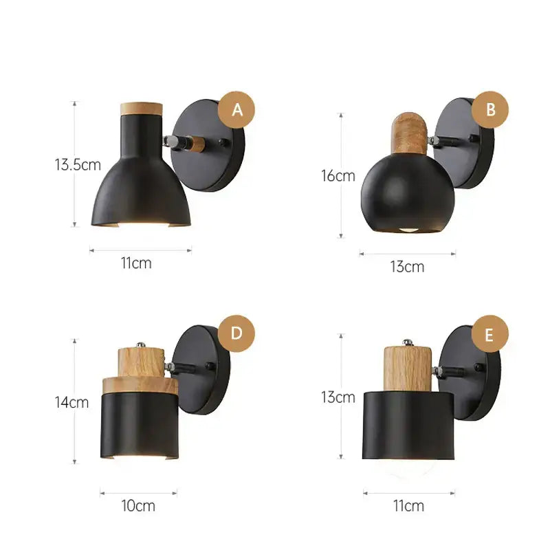 DecorBites™ Angel Adjustable LED Wall Sconce Light for Bedroom Living Room