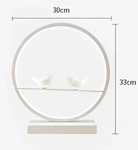 DecorBites™ Angel Doll Bird Table Lamp: Romantic LED Lighting for Home Decor