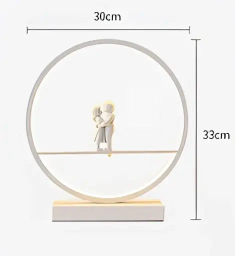 DecorBites™ Angel Doll Bird Table Lamp: Romantic LED Lighting for Home Decor