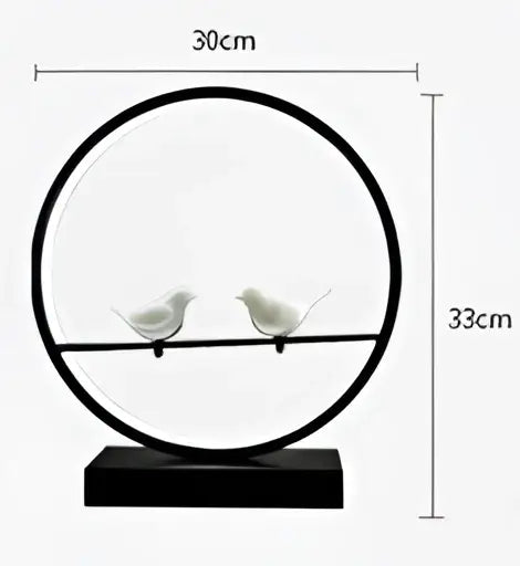 DecorBites™ Angel Doll Bird Table Lamp: Romantic LED Lighting for Home Decor