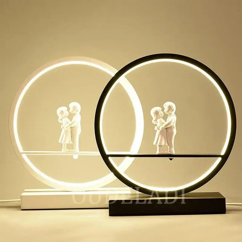 DecorBites™ Angel Doll Bird Table Lamp: Romantic LED Lighting for Home Decor