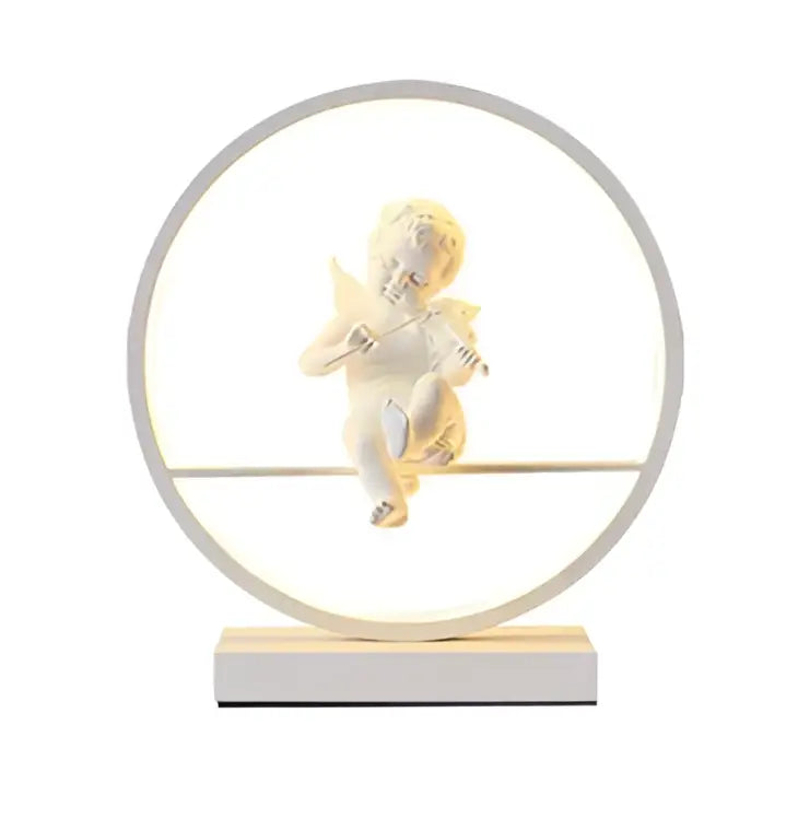 DecorBites™ Angel Doll Bird Table Lamp: Romantic LED Lighting for Home Decor