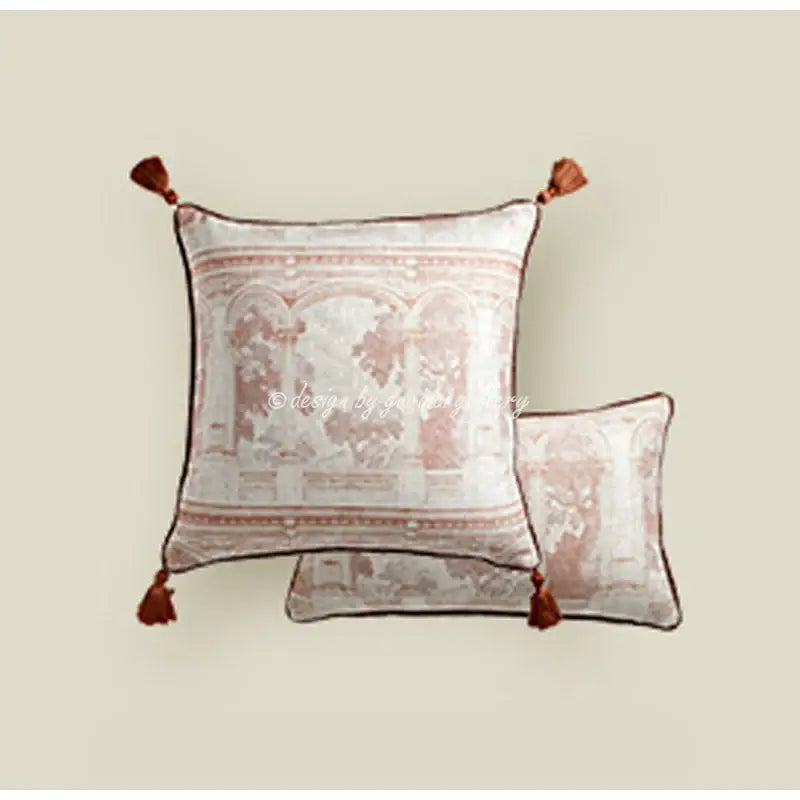 DecorBites™ Angel Eyes Lumbar Pillow Cover - Greek Art Inspired Luxury Home Decor