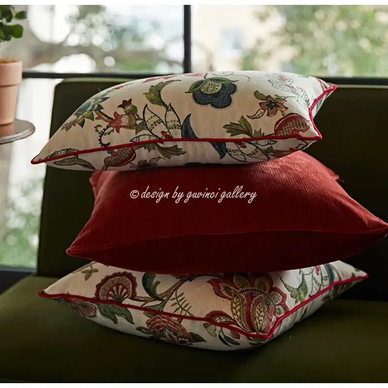 DecorBites™ Angel Eyes Lumbar Pillow Cover - Greek Art Inspired Luxury Home Decor