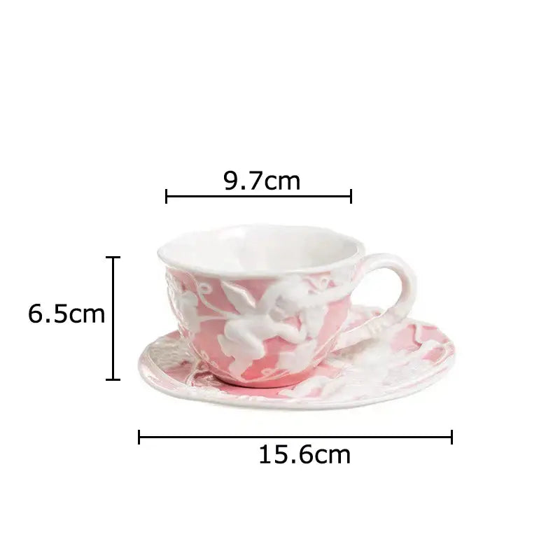 DecorBites™ Angel Figures Ceramic Dining Set&Mug Collection