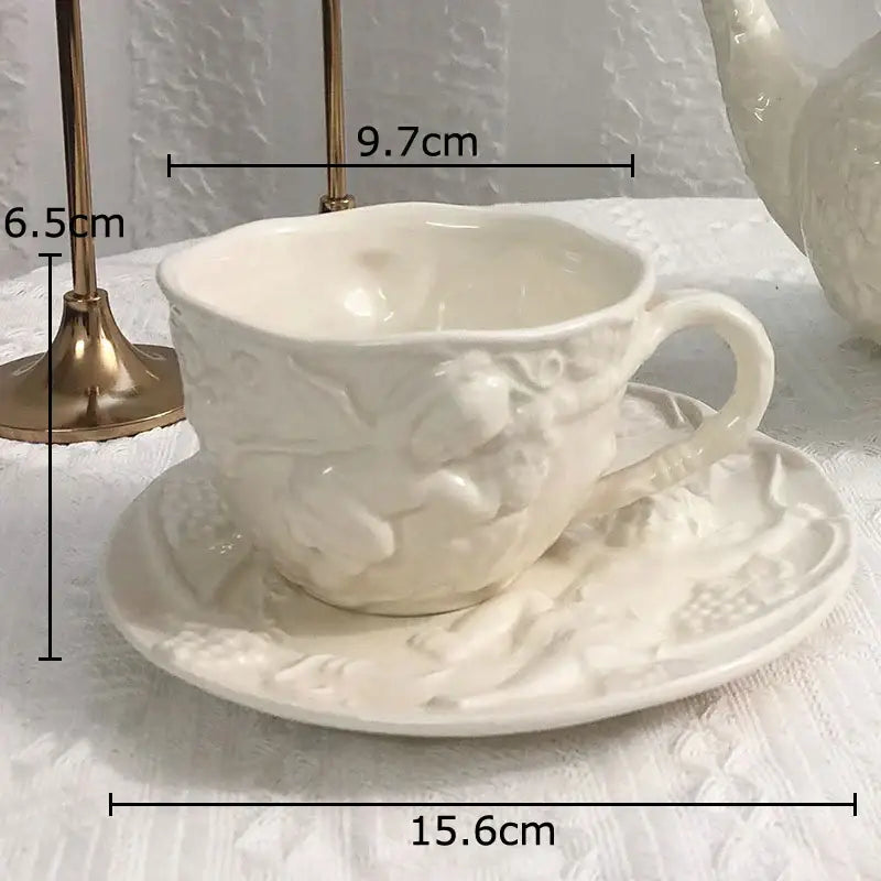 DecorBites™ Angel Figures Ceramic Dining Set&Mug Collection