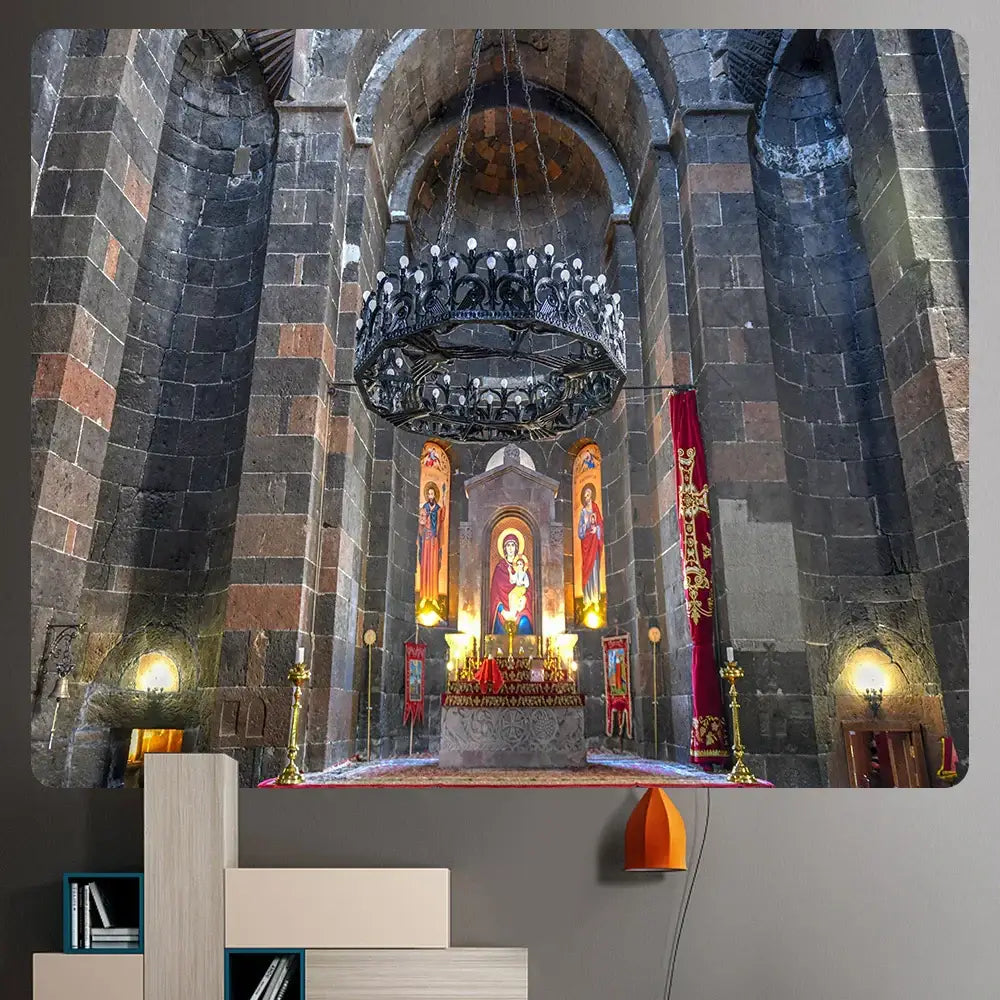DecorBites™ Angel Tapestry: Church-inspired Boho Wall Decor for Home - Bedding, Sofa, or Blanket