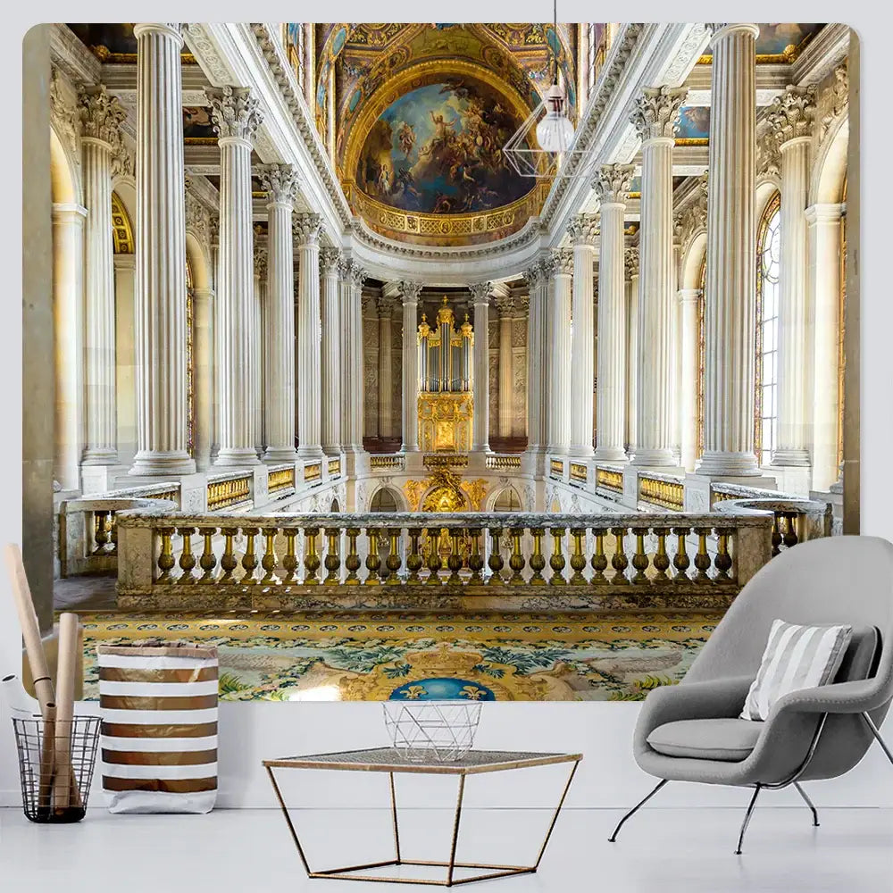 DecorBites™ Angel Tapestry: Church-inspired Boho Wall Decor for Home - Bedding, Sofa, or Blanket