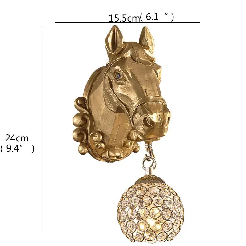 DecorBites™ Animal Design Sconce LED Wall Lights for Home Bedroom Decor