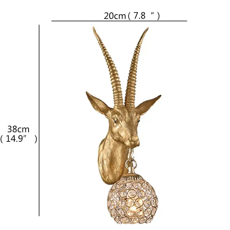DecorBites™ Animal Design Sconce LED Wall Lights for Home Bedroom Decor