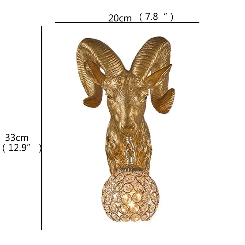 DecorBites™ Animal Design Sconce LED Wall Lights for Home Bedroom Decor