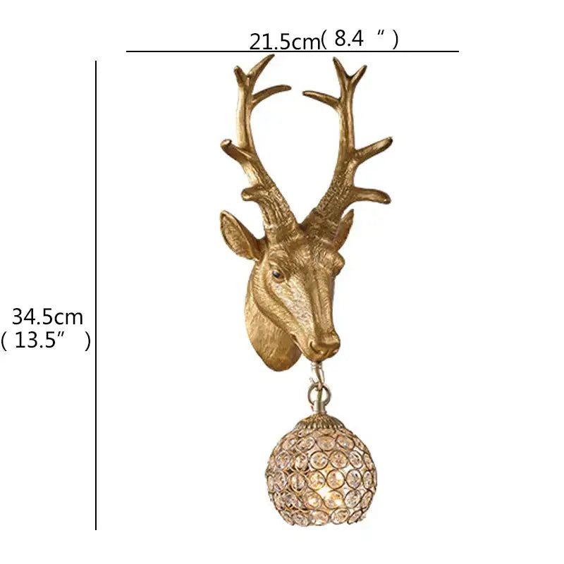 DecorBites™ Animal Design Sconce LED Wall Lights for Home Bedroom Decor