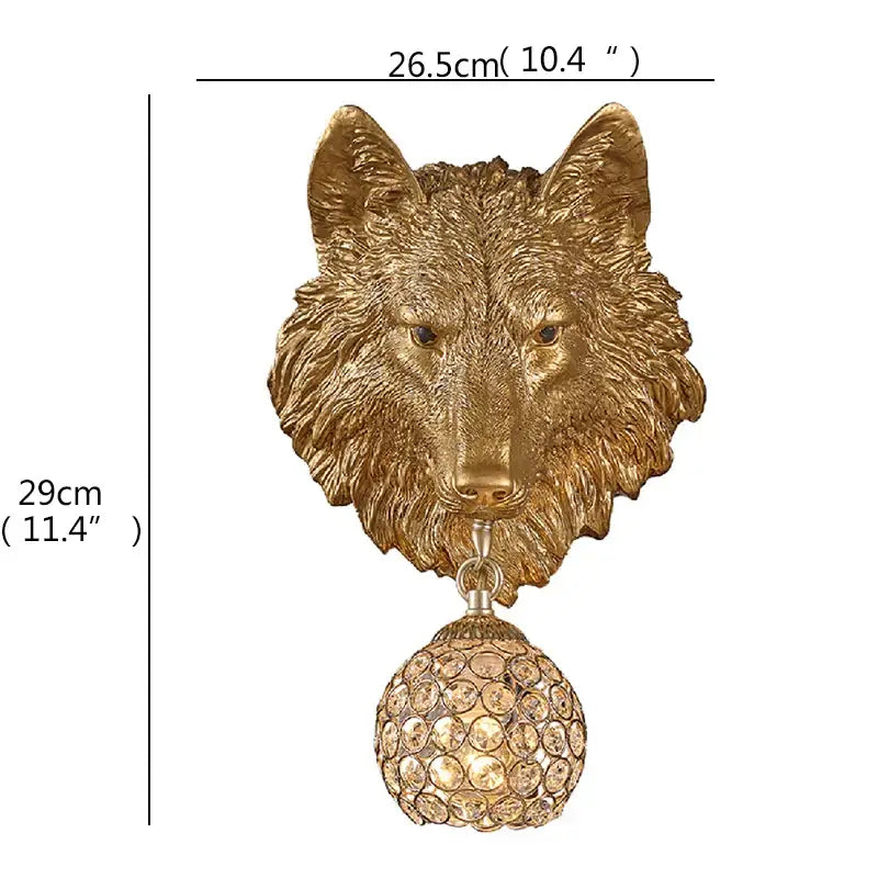 DecorBites™ Animal Design Sconce LED Wall Lights for Home Bedroom Decor