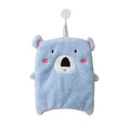 DecorBites™ Animal Hand Towel Set - Cute Panda Koala Child Terry Towels with Hanging Loops