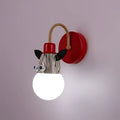 DecorBites™ Animal LED Ceiling Light: Monkey Zebra Giraffe Kids Lamp for Bedroom.