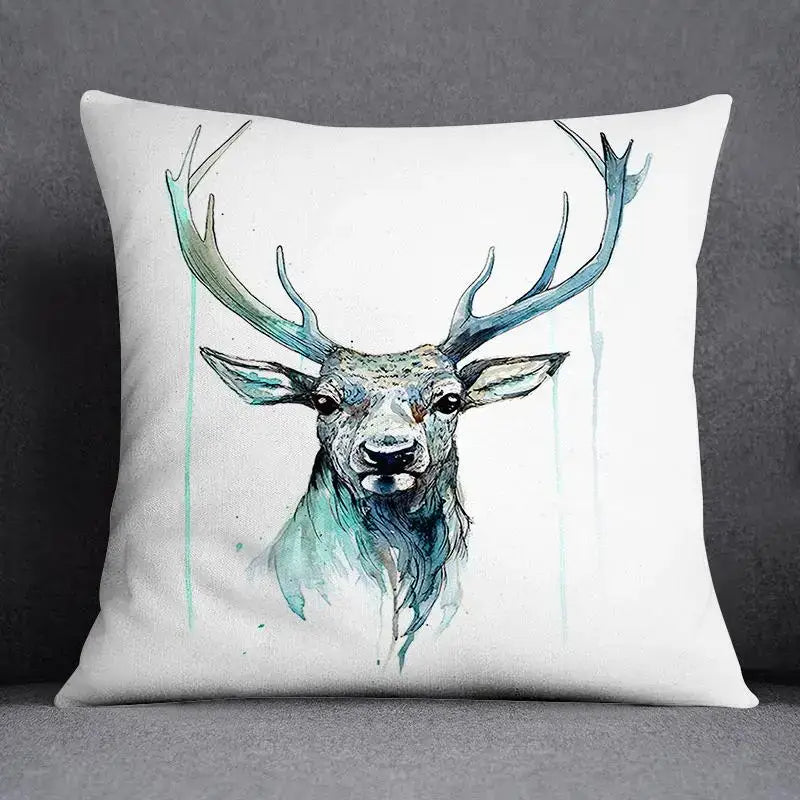 DecorBites™ Animal Pattern Decorative Pillowcase 45x45cm - Modern Design for Home and Car