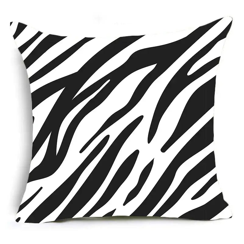 DecorBites™ Animal Print Pillowcase Cushion Cover Home Decoration for Sofa
