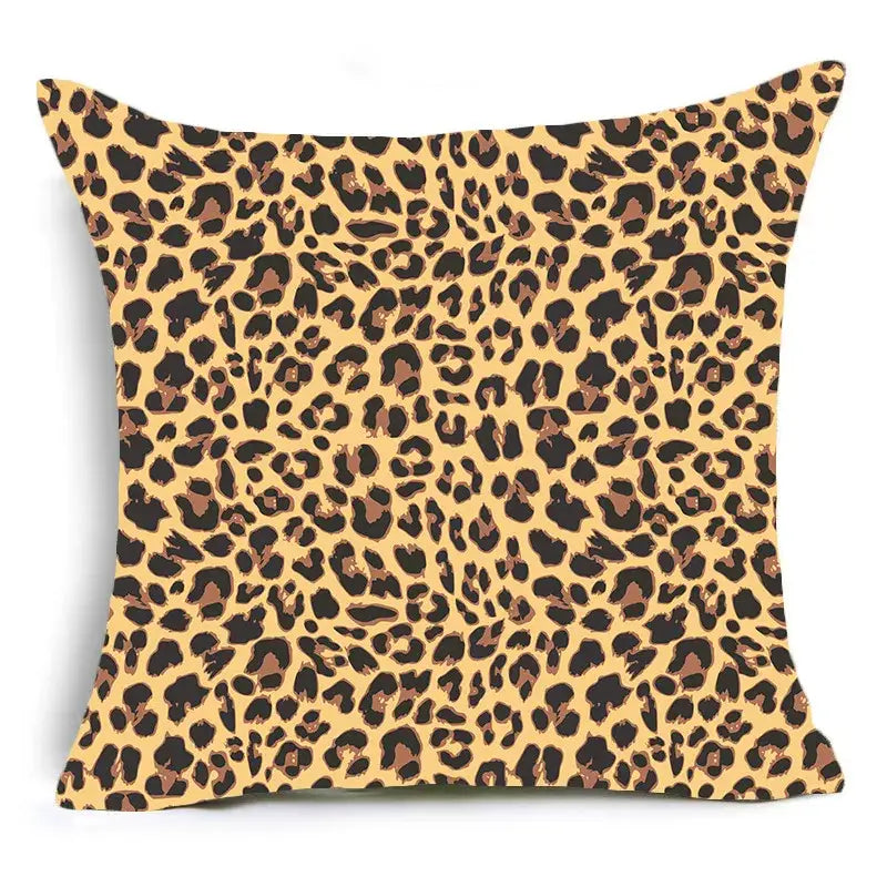 DecorBites™ Animal Print Pillowcase Cushion Cover Home Decoration for Sofa