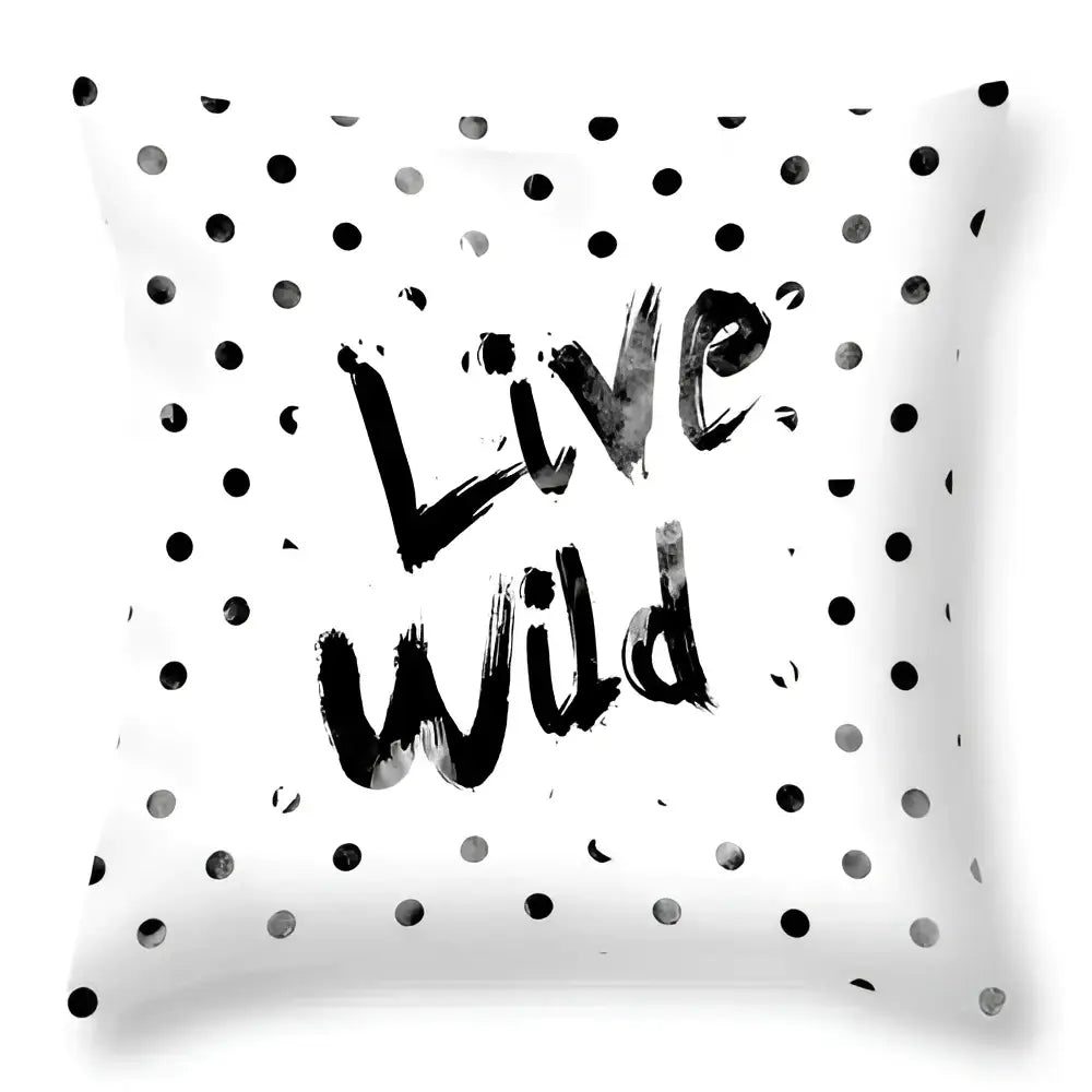 DecorBites™ Animal Print Pillowcase Cushion Cover Home Decoration for Sofa