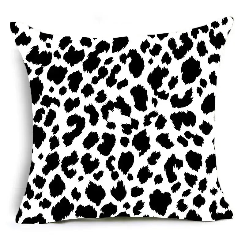 DecorBites™ Animal Print Pillowcase Cushion Cover Home Decoration for Sofa