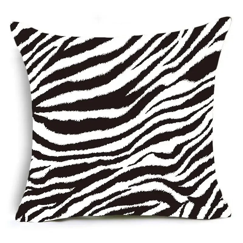 DecorBites™ Animal Print Pillowcase Cushion Cover Home Decoration for Sofa
