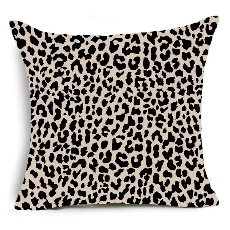 DecorBites™ Animal Print Pillowcase Cushion Cover Home Decoration for Sofa