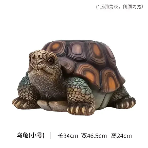 DecorBites™ Animal Resin Sculpture Footstool Seat Cartoon Statue Chair for Living Room