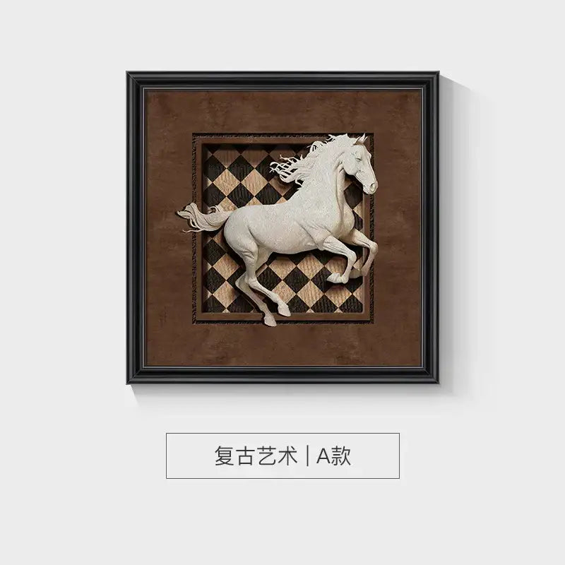 DecorBites™ Animal Wall Decor Frame Set Art Painting Poster Room Aesthetic Decoration