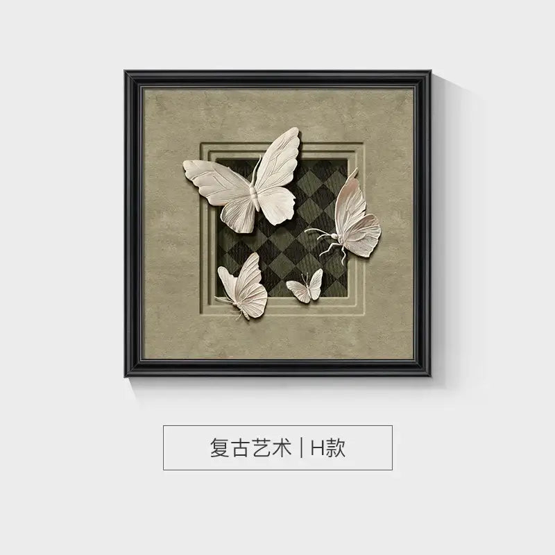 DecorBites™ Animal Wall Decor Frame Set Art Painting Poster Room Aesthetic Decoration