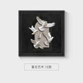 DecorBites™ Animal Wall Decor Frame Set Art Painting Poster Room Aesthetic Decoration