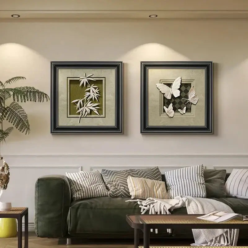 DecorBites™ Animal Wall Decor Frame Set Art Painting Poster Room Aesthetic Decoration